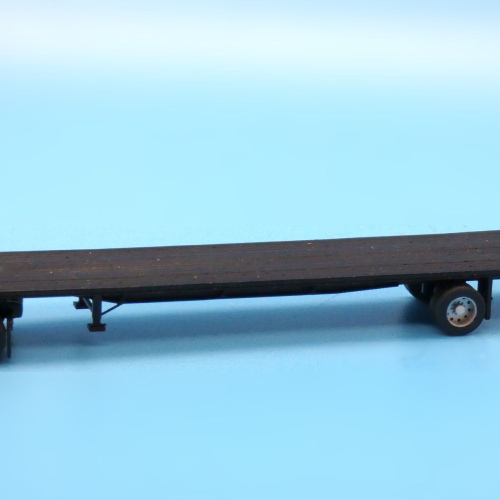 Modern 48ft spread axle flatbed trailer  (2 Pack)