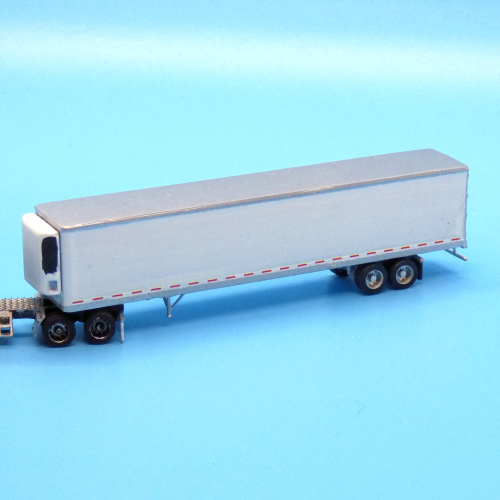 Modern 48 foot van trailer (2 Pack)