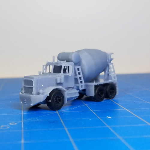 1960's through 80's Auto-car dc64 Cement Mixer