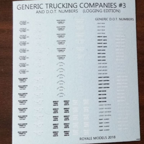 Generic Trucking Company #3 