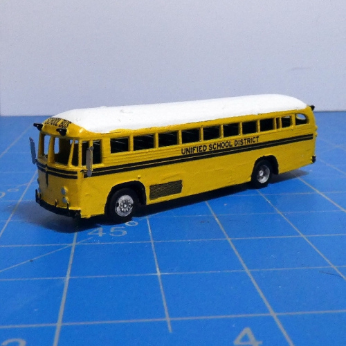 1950s - 80s Crown Supercoach School Bus (decals included)