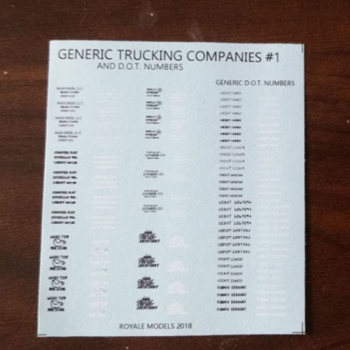 Generic Trucking Company #1