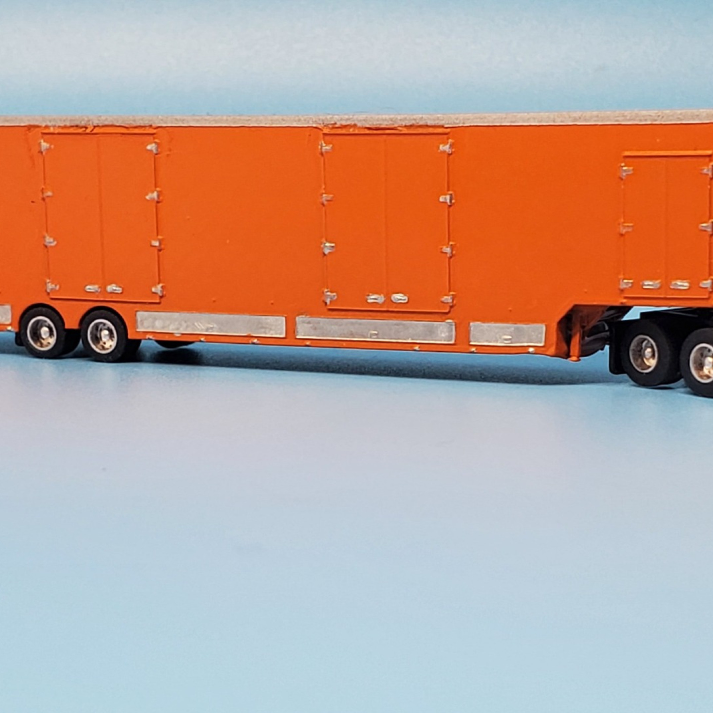 Modern 53ft moving/electronics van trailer 2 pack.